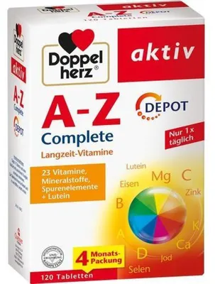 Produktbild von DOPPELHERZ A-Z Complete Depot Tabletten