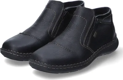 Produktbild von Rieker Herren Slipper Schwarz Textil-Synthetik-MixGröße:40