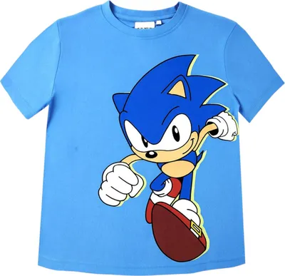 Produktbild von T-Shirt Sonic The Hedgehog Hellblau 140 cm