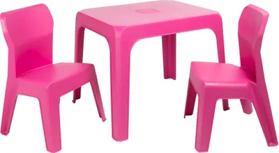 Produktbild von Garbar Jan Kindersitzgruppe Tisch Mit Stühlen Rosa Rosa One Size