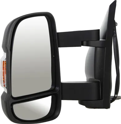 Produktbild von SPJ - 7850161 - Außenspiegel links elektrisch verstellbar Temperatursensor 16W medium Spiegelarm - Fiat Ducato Typ 250 - Peugeot Boxer Citroen Jumper