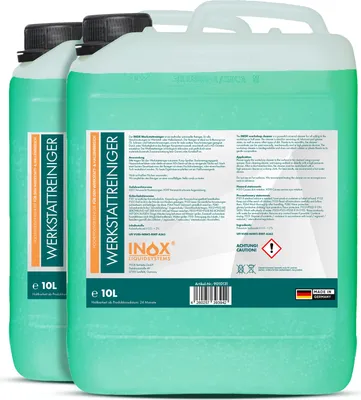 Produktbild von INOX® Werkstattreiniger Konzentrat, 2x10L - Bodenreiniger Industriereiniger
