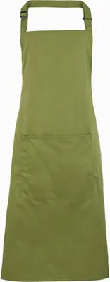 Obrázok produktu pre Premier Workwear PR154 | Colours Zástera s vreckom - 72 x 86 cm - možno prať do 60 - Farba: Oasis Green (približne Pantone 371 ) - Rozmery: 72 x 86 cm