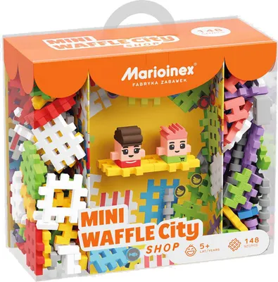 Zdjęcie produktu dla Klocki Mini Waffle 148 elementów Sklep
