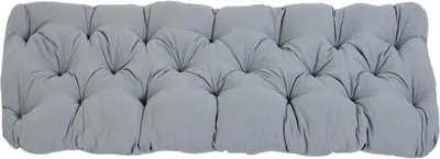 Productafbeelding van Famanu Zitkussen, lichtgrijs, 120x50x8 cm - Geschikt voor een palletbank