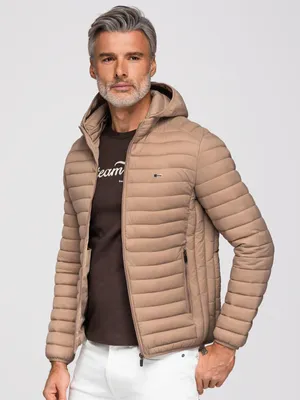 Zdjęcie produktu dla Ombre Odzież Męska Bomber Adresin czarny L