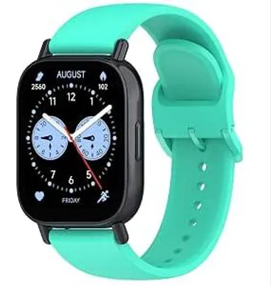 Image de Bracelet en silicone vert pour Xiaomi Redmi Watch 5 Lite/Active - bracelet de montre en silicone souple