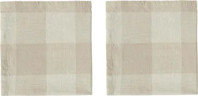 Image de OYOY LIVING Serviettes de table L45 x W45 x H0.5 beige