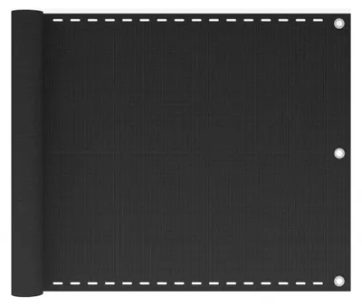 Produktbild von Balkonsichtschutz HDPE 75x600 cm Anthrazit