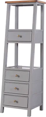 Produktbild von Regal Bücherregal Echtholz natur Handarbeit Ablage Regale Büro Vitrine Landhaus