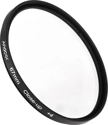 Produktbild von Andoer 67 mm UV + CPL + Nahaufnahme + 4 + Stern 8-Punkt-Filter Zirkular-Kit Polarisator Makro Nahaufnahme Stern mit Tasche für Nikon Canon Pentax Sony DSLR-Kamera