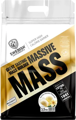 Obrázek produktu pro SWEDISH Supplements | Massive Mass Gainer Vanilková zmrzlina