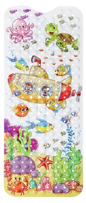 Obrázek produktu pro Protiskuzová podložka do vany pro děti, rozměry 100 x 40 cm