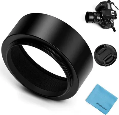 Obrázok produktu pre Kovová štandardná clona objektívu Fotover 49 mm s krytkou objektívu