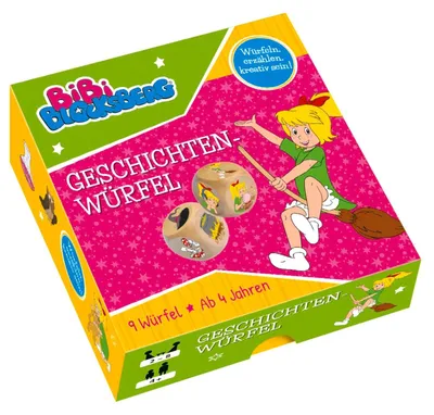 Produktbild von Geschichtenwürfel mit Bibi Blocksberg