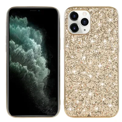 Immagine prodotto di Custodia protettiva scintillante per Apple iPhone 12 / 12 Pro, color oro