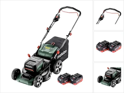 Zdjęcie produktu dla Metabo RM 36-18 LTX BL 46 kosiarka akumulatorowa 36 V ( 2x 18 V ) 46 cm bezszczotkowa + 2x akumulator 5,5 Ah - bez ładowarki