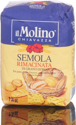 Produktbild von Semola Rimacinata di Grano Duro Mehl 1 kg - il Molino Chiavazza