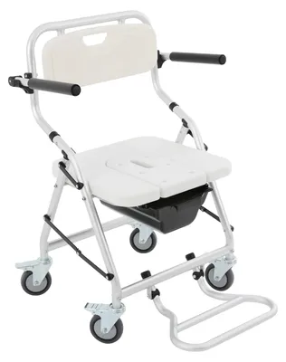 Obrázek produktu pro Komoda, židle, skládací design, nosnost 150 kg, bílá barva