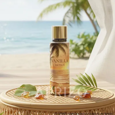 Produktbild von Dubal Flower Vanille Monoi-Duftspray für Haar und Körper 250ml Unisex
