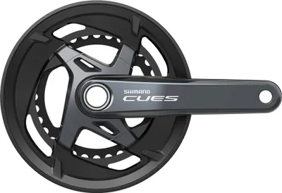 Zdjęcie produktu dla Mechanizm korbowy SHIMANO "CUES FC-U8000-2" 2-biegowy mechanizm korbowy 175 mm