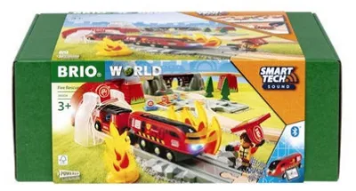 Produktbild von Smart Tech Sound Feuerwehreinsatz-Rettungs-Set BRIO 63600400