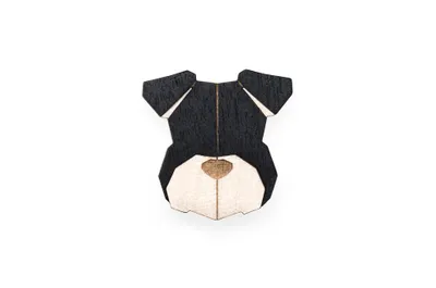 Produktbild von BeWooden Brosche brož schwarz Universal