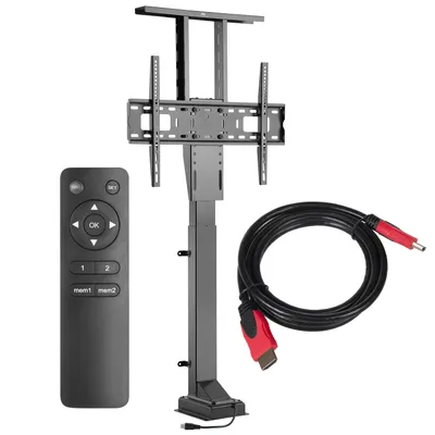 Zdjęcie produktu dla Przedłużacz elektryczny Maclean, 37''-65'', VESA 600x400, maks. 50 kg, MC-866 + HDMI 2.0 4K 3D UHD 1,8 m KABEL 48-bitowy