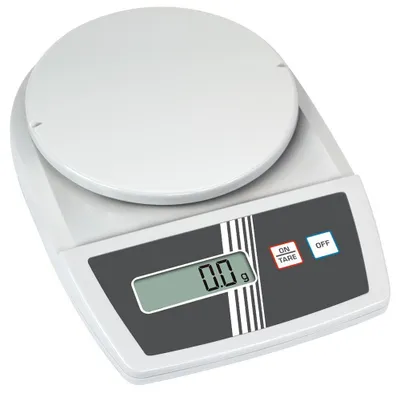Obrázek produktu pro Písmenková váha Kern EMB 500-1 Váživost (max.) 0,5 kg Čitelnost 0,1 g Napájení ze sítě, napájení z baterie (EMB 500-1)