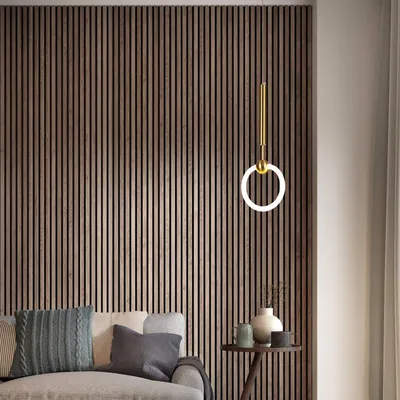 Image de Applique murale Gold Ring Applique murale LED