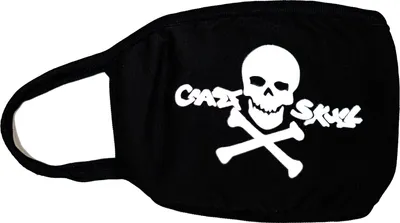 Produktbild von Mund-Nasen-Bedeckung Crazy Skull HTI-Line