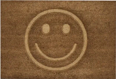 Produktbild von Home Elements Smiley-Matte 40 x 60 cm