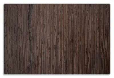 Produktbild von Wallario Frühstücksbrettchen aus Glas 20 x 30 cm mit rutschfesten Füßen, Motiv Holz-Optik Textur dunkelbraunes Holz