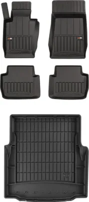 Produktbild von FROGUM Gummimatten Auto Fußmatten + Kofferraummatte für BMW 3er E46 1998-2005