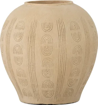 Produktbild von Bloomingville Taym Deko-Vase, Natur, Terrakotta