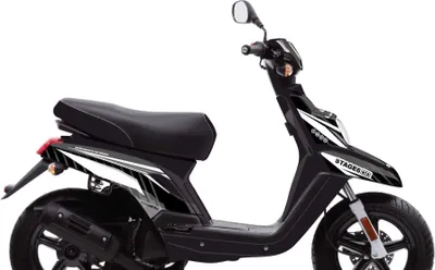 Produktbild von Stage6 White Deco Grafikset für Yamaha Bws nach 2004