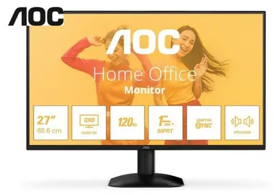 Image de AOC B3 Q27B35S3 computer monitor 68.6 cm (27") 2560 x 1440 pixels Quad HD LED Black
