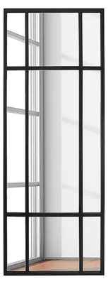 Produktbild von home24 Spiegel - Rechteckig - Metall - Schwarz