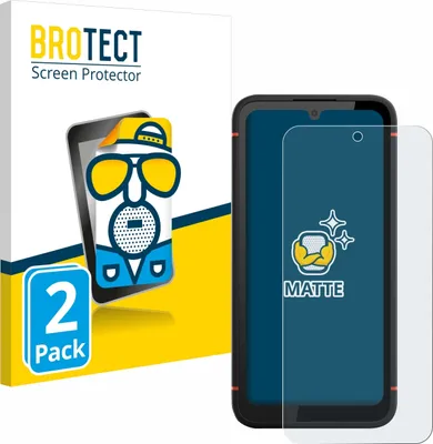 Produktbild von 2x BROTECT Schutzfolie für Gigaset GX4 / GX4 Pro Displayschutz Displayschutzfolie Folie Matt Entspiegelungsfolie