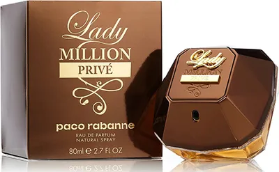 Zdjęcie produktu dla Rabanne Lady Million Prive, Kobiety, 80 ml, Butelka jednorazowa, Spray