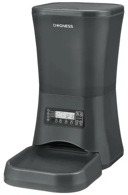 Futterspender für große Hunde, 9 L, Timer, Portionskontrolle