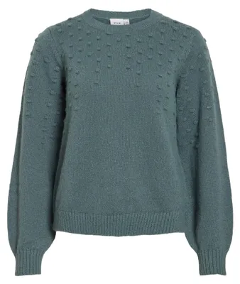 Imagen del producto de Suéter de punto para mujer Vila, modelo VITULI, cuello redondo
