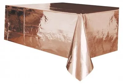 Produktbild von Folientischdecke rotgold 1,4 x 2,7m