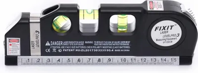 Obrázok produktu pre Laserová vodováha s meradlom 250 cm KD10437