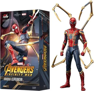Obrázek produktu pro ZD Toys Spiderman Akční figurky Marvel Avengers 3 + příslušenství.