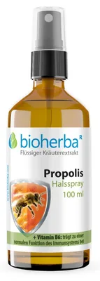 Produktbild von Bioherba Halsspray mit Propolis Extrakt 100 ml
