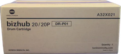 Produktbild von Konica Minolta DR-P01, Original, Bizhub 20, 20p, 1 Stück(e), 25000 Seiten, Laserdrucken, Schwarz