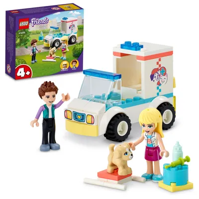Obrázek produktu pro LEGO 41694 Friends Zvířecí záchranářská dodávka s minipanenkami Stephanií a Ethanem