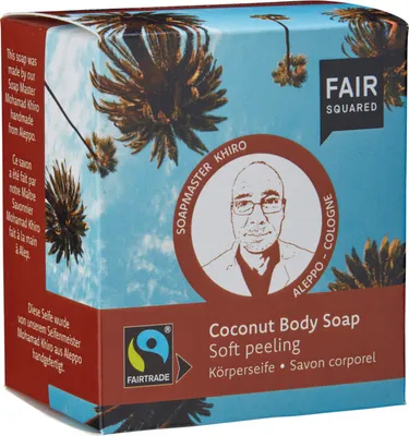 Produktbild von Fair Squared 4910270, Körper, Barseife, Kokosnuss, Olivenöl, 80 g, 2 Stück(e)