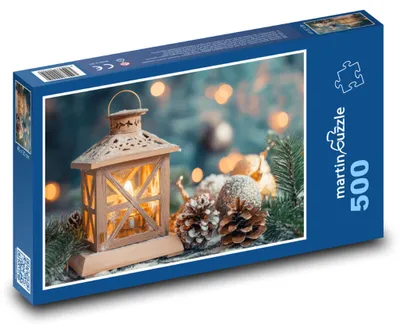Obrázok produktu pre Puzzle 500 Lucerna so sviečkou - martinpuzzle